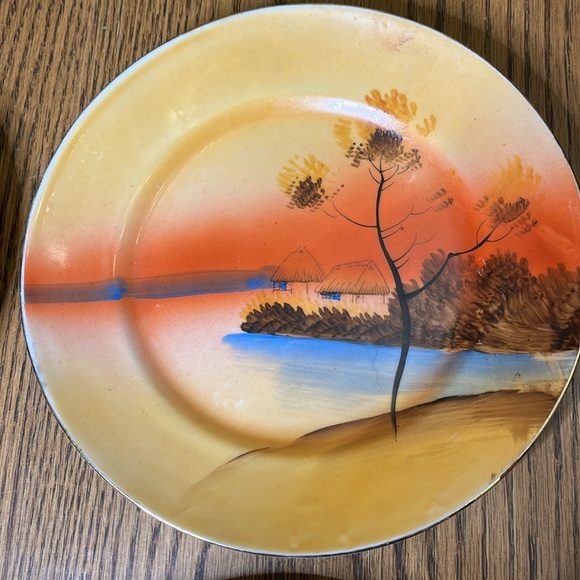 Hand painted plates - Picture 4 of 8